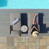 Maze Lounge Outdoor Marina Rope Weave Sandstone Double Sunlounge Set
