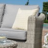 Maze Rattan Garden Furniture Oxford Deluxe Large Corner Dining Set with Rising Table and Armchair