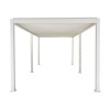 Nova Garden Furniture Titan White 6m x 3m Rectangular Aluminium Pergola