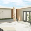 Nova Garden Furniture Frame Galaxy Beige 3m Square Led Cantilever Parasol