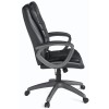 Alphason Furniture Mayfield Black Leather Office Chair