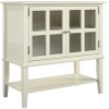 Franklin Wooden Furniture White 2 Door Storage Cabinet 7915013COMUK