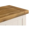 Julian Bowen Reclaimed Pine Furniture Aspen Grey Storage Bench