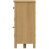 Buxton Rustic Oak Furniture 3 Door Sideboard