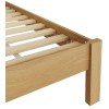 Buxton Rustic Oak Furniture 5ft King Size Bed