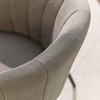 Nova Outdoor Fabric Edge Light Grey 8 Seat Oval Dining Set