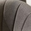 Nova Outdoor Fabric Edge Dark Grey 8 Seat Rectangular Dining Set