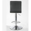 Alphason Furniture Colby Black Faux Leather Bar Stool ABS1301-BLK