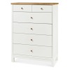 Atlanta Two Tone Painted Furniture 2 over 4 Drawer Chest