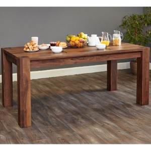 Mayan Walnut Furniture 8 Seater Dining Table CDR04C