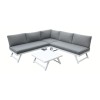 Signature Weave Garden Furniture Kimmie Corner Sofa Set with Adjustable Head Rest
