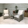 Signature Weave Garden Furniture Sarah Grey Rattan 3 Piece Lounge Set