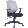 Alphason Office Furniture Malibu Grey Fabric Seat Chair