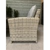 Signature Weave Garden Furniture Amy Grey Rattan 3 Seat Sofa Dining Set