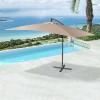 Nova Garden Furniture Barbados Beige 3m x 2m Rectangular Cantilever Parasol