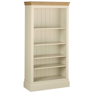 Lundy Painted Oak Furniture 5ft Bookcase