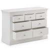 Julian Bowen Painted Furniture Clermont 4 Over 3 Drawer Chest
