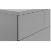 Julian Bowen Painted Furniture Monaco Grey 4 Over 2 Drawer Chest