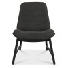 Bentley Designs Vintage Peppercorn Dark Grey Fabric Casual Chair
