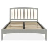 Whitby Scandi Oak Furniture King Size Grey 150cm Low End Footend Bedstead - PRE ORDER