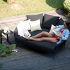 Maze Lounge Outdoor Fabric Ark Charcoal Daybed