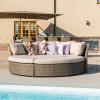 Maze Rattan Garden Furniture Winchester Lifestyle Dining Suite with Rising Table