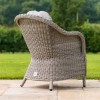 Maze Rattan Garden Furniture Oxford 4 Seat Round Dining Set with Heritage Chairs
