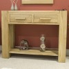 Trend Solid Oak Furniture Console Hall Table
