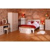 Divine London Ivory Painted 3 Drawer Compact Bedside Table