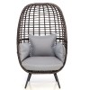 Maze Rattan Garden Furniture Riviera Grey Chair