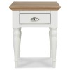 Hampstead Two Tone Painted Furniture Lamp Table with Turned Legs