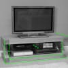 Z Solid Oak Furniture Plasma TV Unit