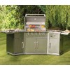 Lifestyle Appliances Bahama Gas Stainless Steel Island BBQ Grill LFS680