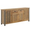 Urban Elegance Reclaimed Wood Furniture Extra Large Sideboard VPR02D