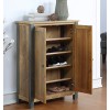 Urban Elegance Reclaimed Wood Furniture Small Shoe Storage Cupboard VPR20A