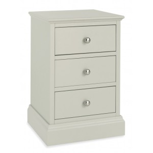 Ashby Cotton Painted Furniture 3 Drawer Nightstand 