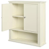 Franklin Wooden Furniture White Wall Cabinet 7557013COMUK