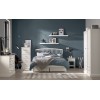 Bentley Designs Ashby White Painted 4ft6 Slatted Double Bed
