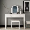 Ashby White Painted Furniture 2 Drawer Dressing Table