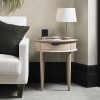 Bentley Designs Dansk Oak Furniture Lamp Table with Drawer