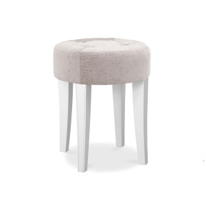 Bentley Designs Chantilly White Furniture Dressing Table Stool