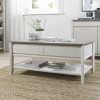 Bentley Designs Bergen Grey Painted Coffee Table with Drawers