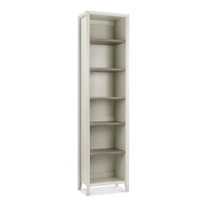 Bentley Designs Bergen Grey Painted Narrow Bookcase