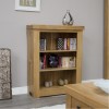 Bordeaux Solid Oak Furniture Small Bookcase RG9SMBC