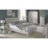Montreux Soft Grey Painted Furniture Verticle Stitch Bedstead 4'6