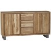 Indian Hub Acacia Baltic Live Edge Furniture Extra Large Sideboard LD09