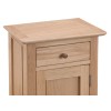 Bergen Oak Furniture Small Cupboard