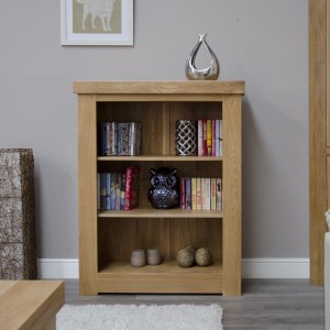 Bordeaux Solid Oak Furniture Small Bookcase RG9SMBC