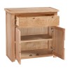 Moderna Solid Oak Furniture Small Occasional Cupboard