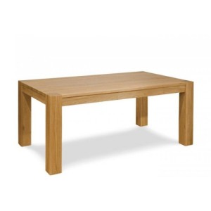 Trend Solid Oak Furniture Large Dining Table 180cm 